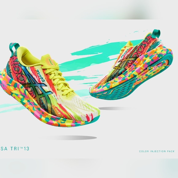 Asics NOOSA TRI™ 13 - WOMEN Running Sneaker Comfort Travel Yoga Workout Size 8.5 - Picture 16 of 16